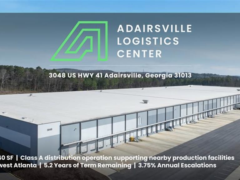 Adairsville Logistics Center_Property for Sale