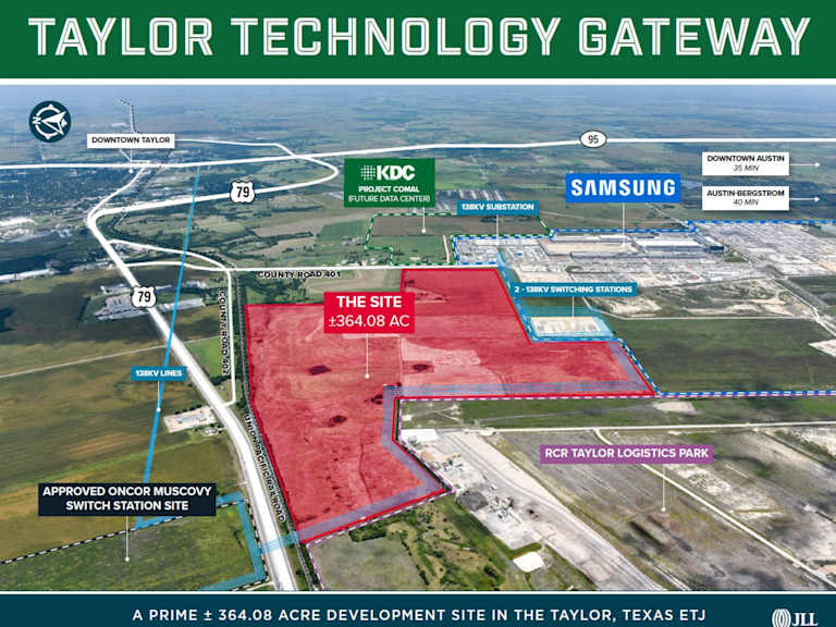 Taylor Technology Gateway | 364 Acres | Adjacent to Samsung_Property for Sale