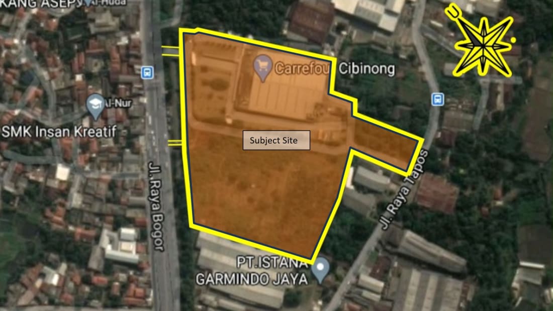 Industrial Land For Sale in Jl Raya Bogor 4_Property for Sale