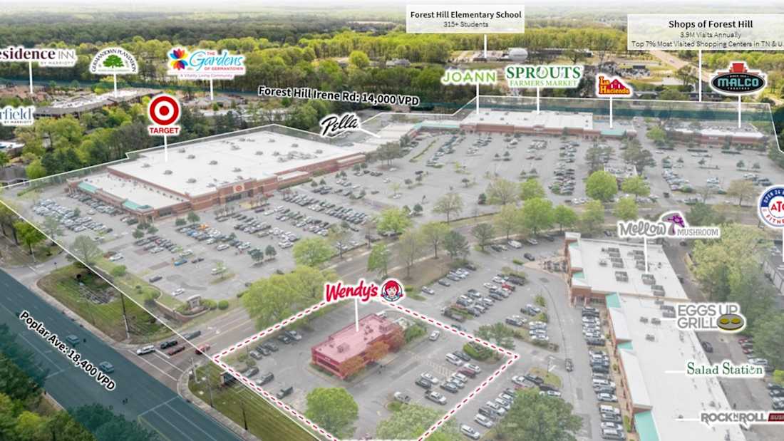 Wendy&#39;s - Germantown, TN 4_Property for Sale