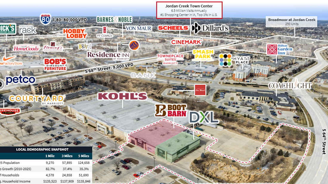 Boot Barn &amp; DXL - West Des Moines, IA 4_Property for Sale