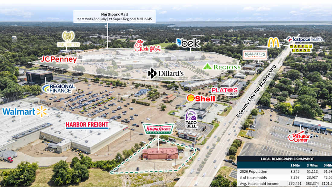 Krispy Kreme – Ridgeland, MS 4_Property for Sale
