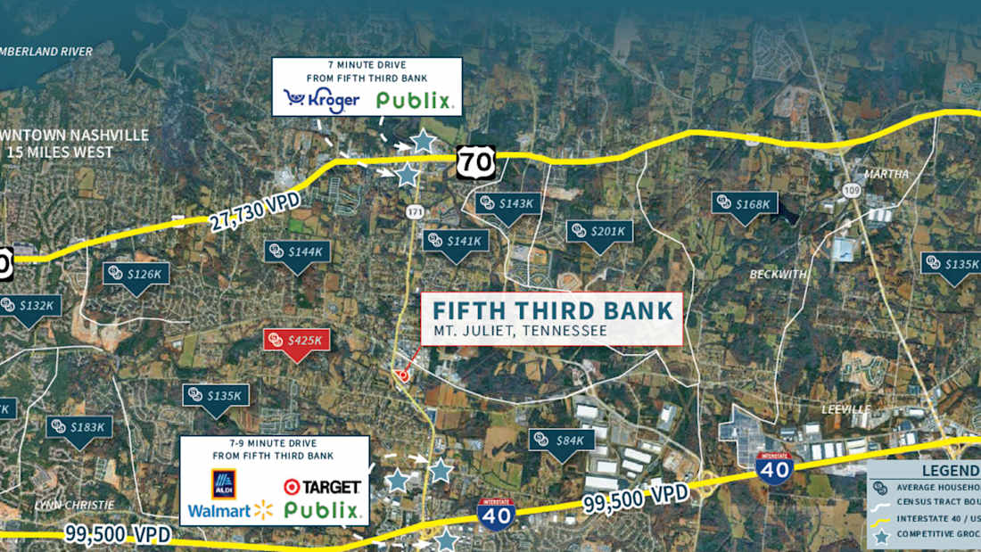 Fifth Third Bank - Mt. Juliet, TN 4_Property for Sale
