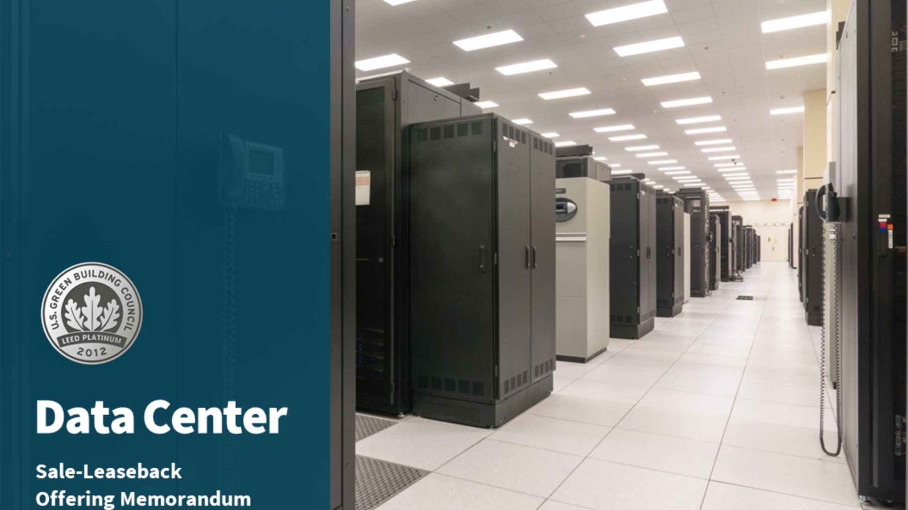 KeyBank Data Center Sale-Leaseback_Property for Sale