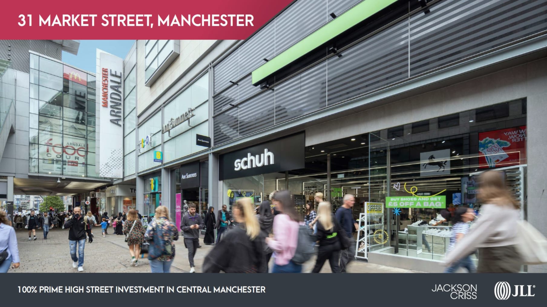 Manchester, 31 Market Street, Schuh_出售物業