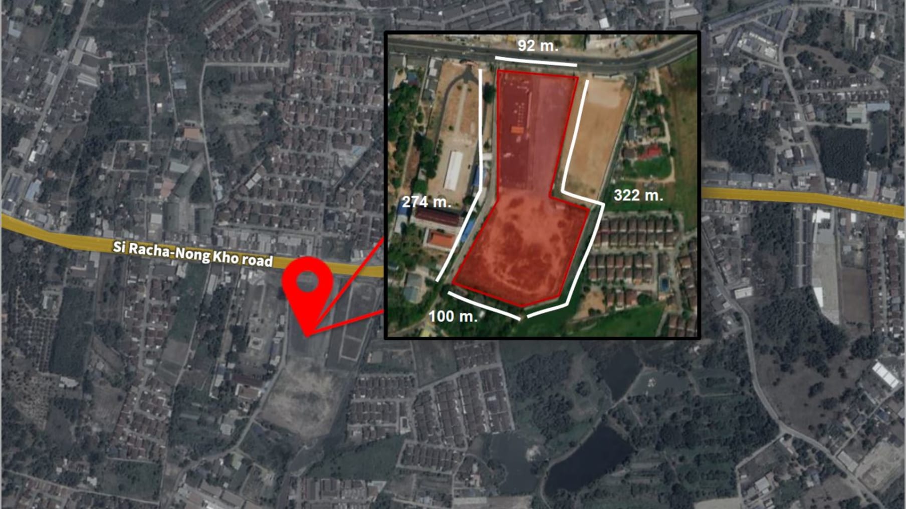 Freehold land 18-rai in Sriracha_Property for Sale