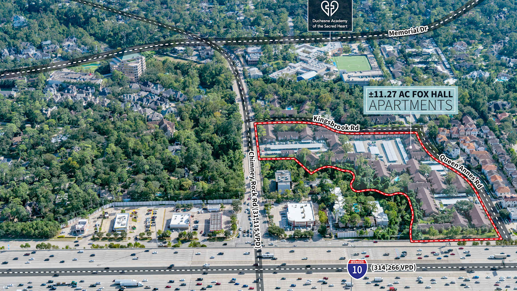 11.27 Acres I-10 and Chimney Rock_Property for Sale
