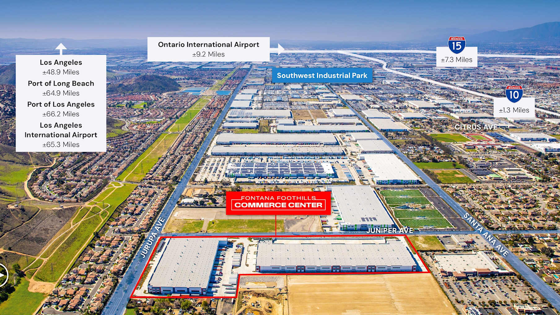 Fontana Foothills Commerce Center_Property for Sale