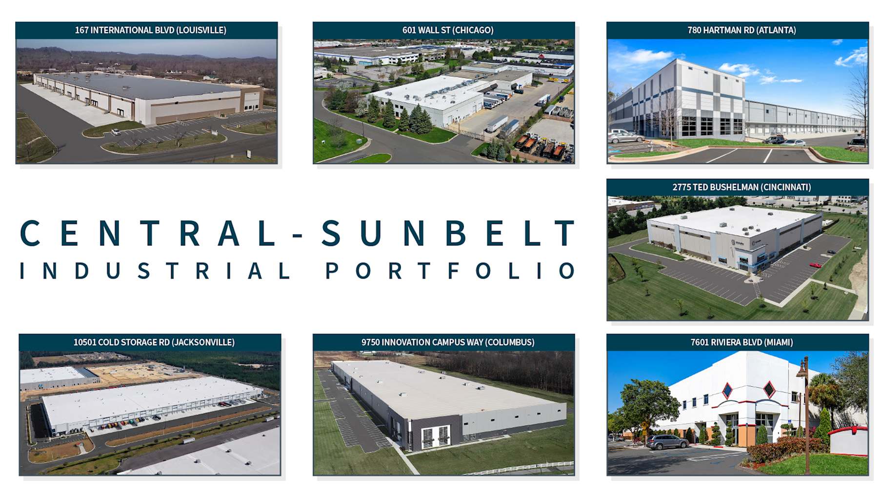Central-Sunbelt Industrial Portfolio_Property for Sale