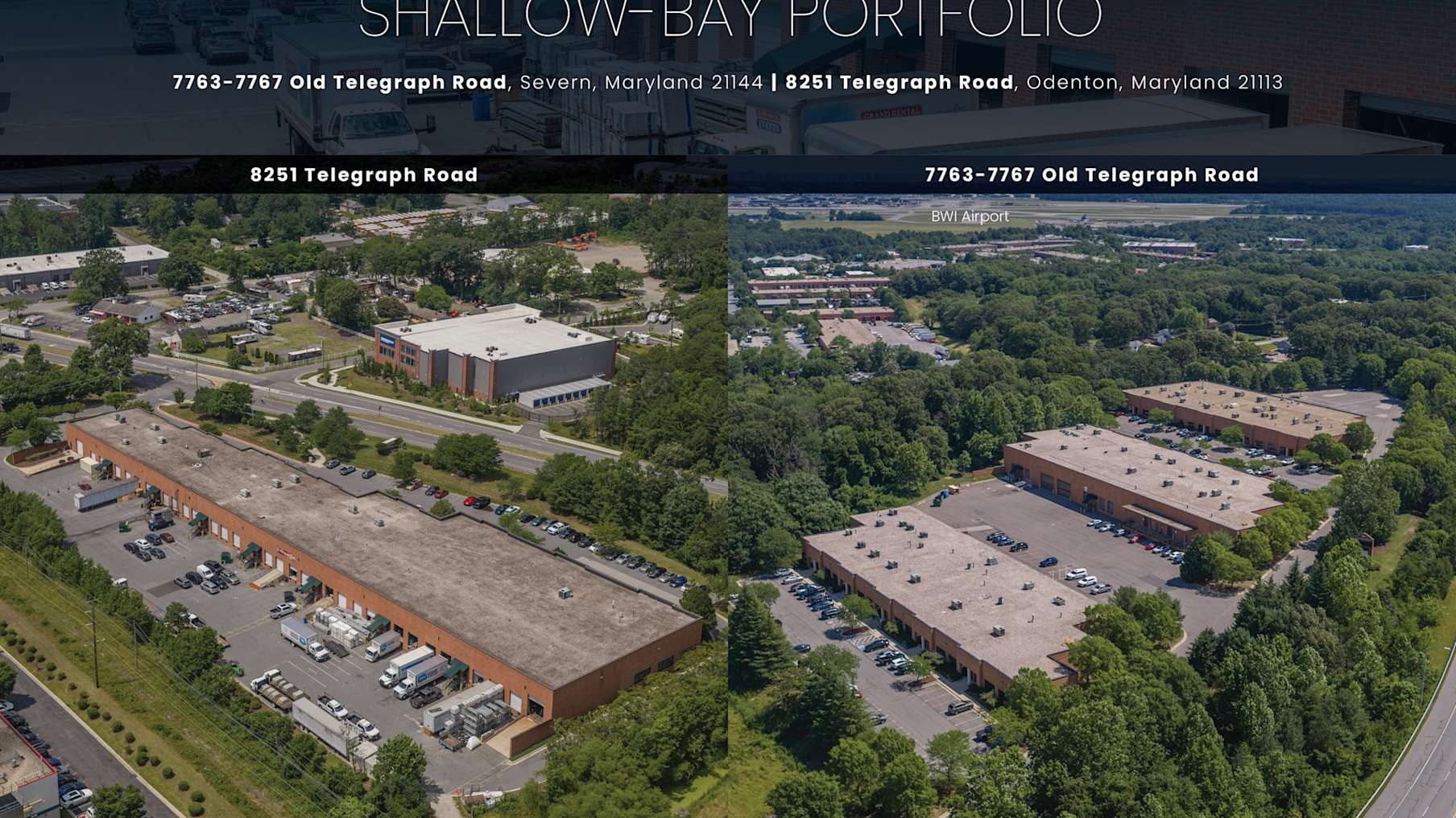 BWI Telegraph Shallow-Bay Portfolio_出售物業