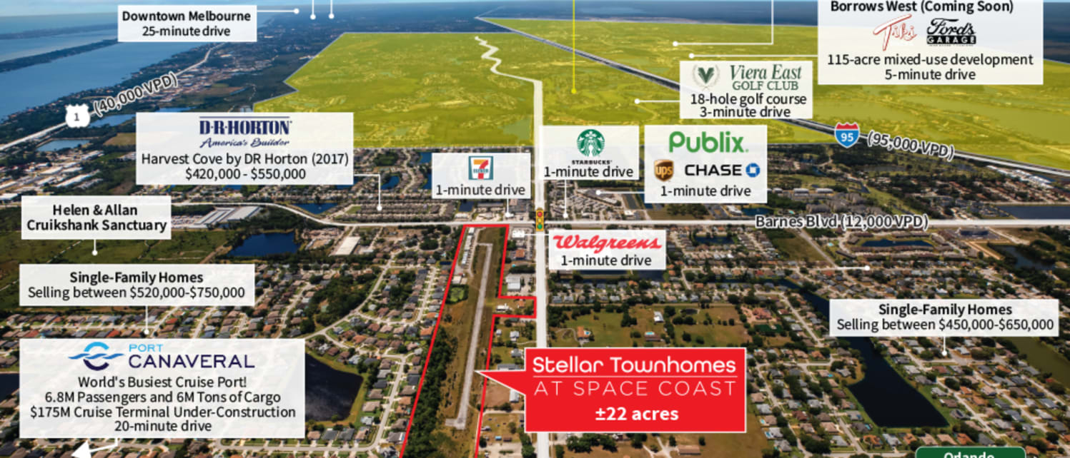Stellar Townhomes at Space Coast Rockledge Properties...