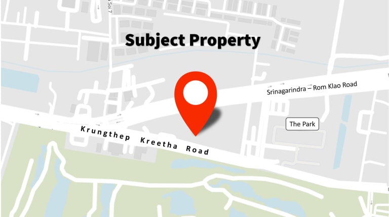 Land on Krungthep Kreetha Road (Romklao)_판매용 부동산