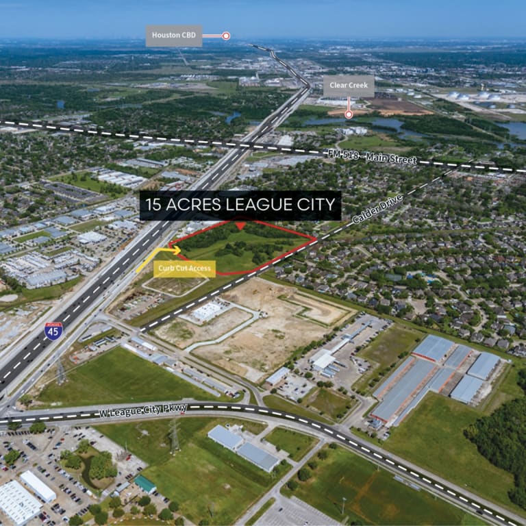 15.27 Acres on Calder Drive - League City, TX_Propiedad en venta