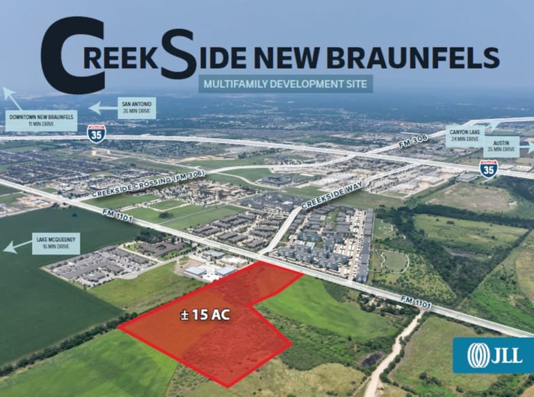 Creekside New Braunfels Land Site_Actifs en vente