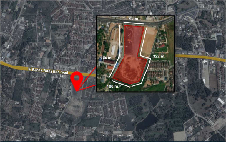 Freehold land 18-rai in Sriracha_Property for Sale