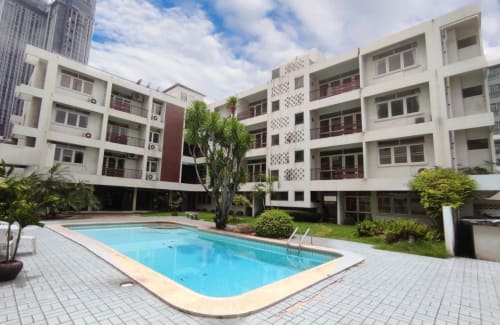 Land with Apartment on Sukhumvit 63 Road ( Soi Ekamai 12-14 ) 4_Property for Sale