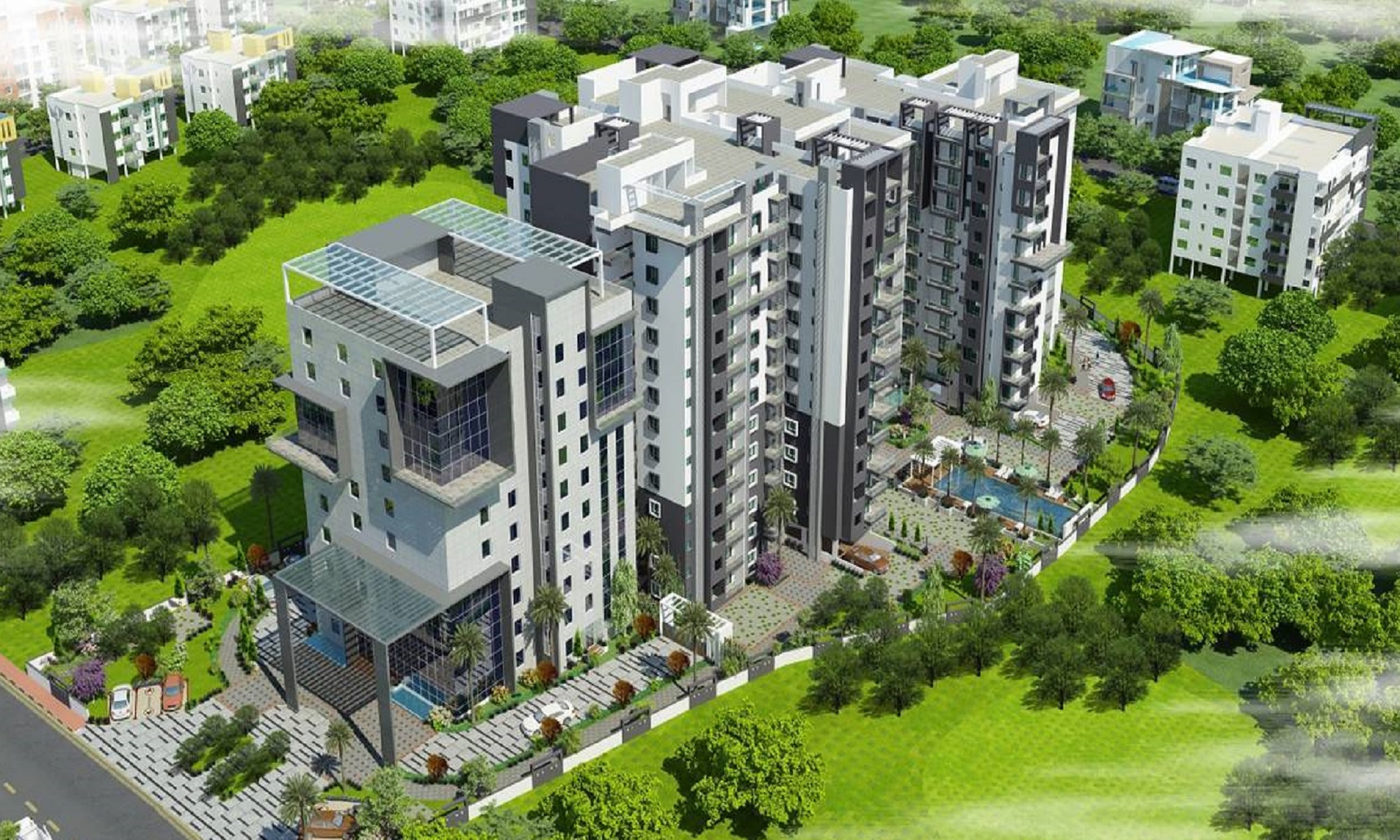 Keerthi Surya Shakti Towers ITPL Main Road, Near Hoodi Circle