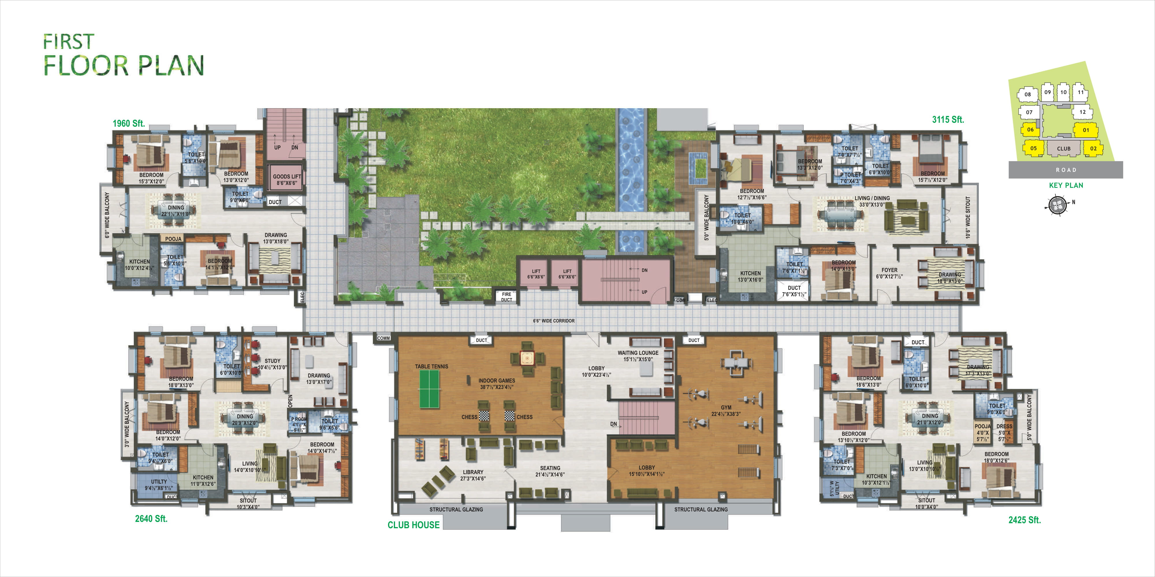 Estella White Field Road, Hyderabad Apartments properties JLL Homes