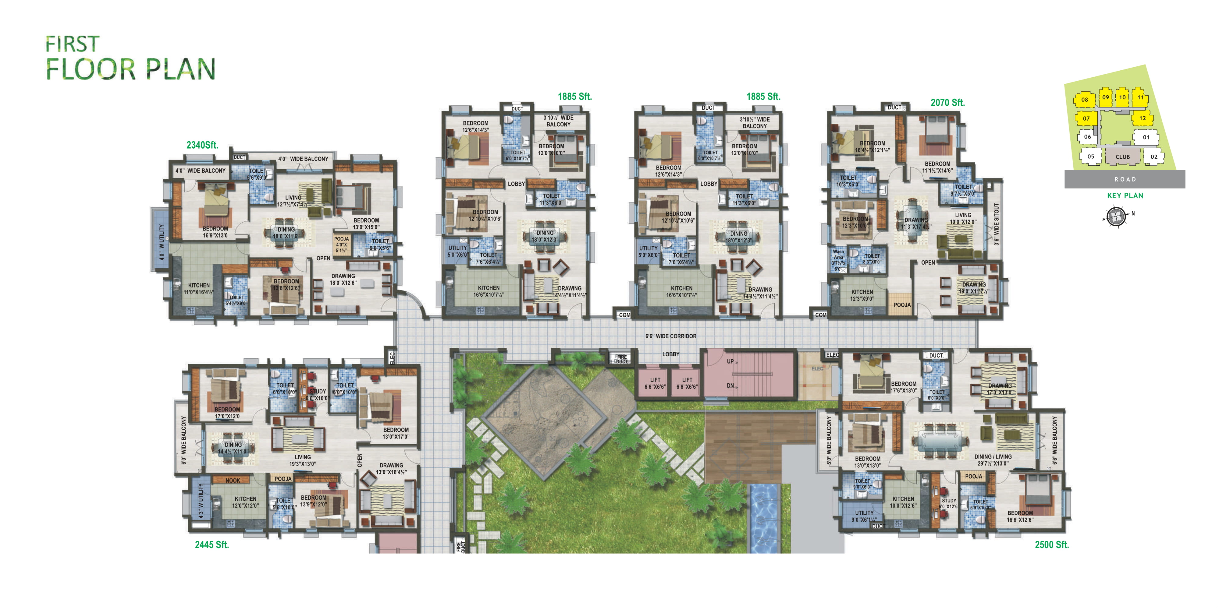 Estella White Field Road, Hyderabad Apartments properties JLL Homes