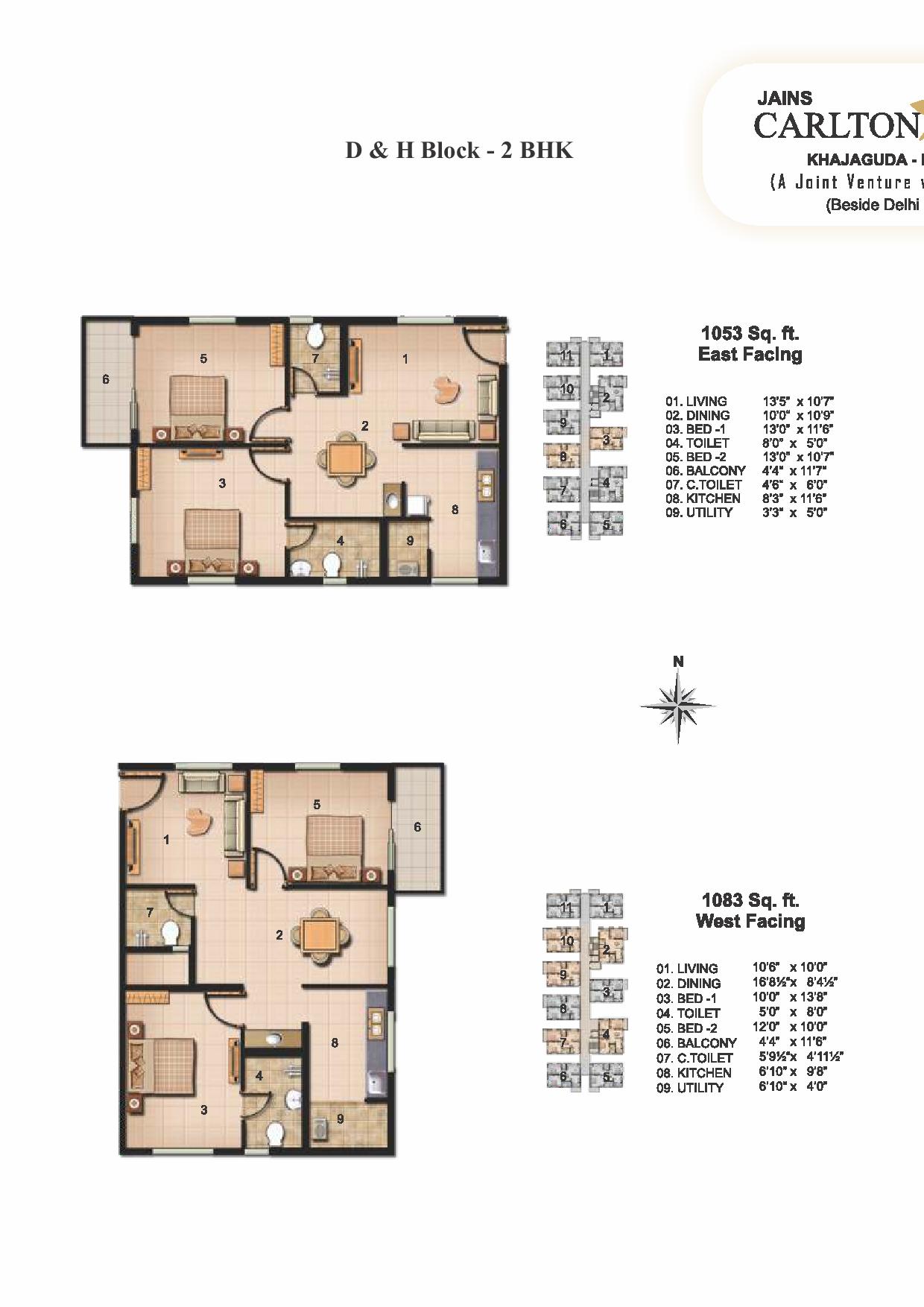 Jains Carlton Creek | Lanco Hills Road, Sai Vaibhav Layout, Sai