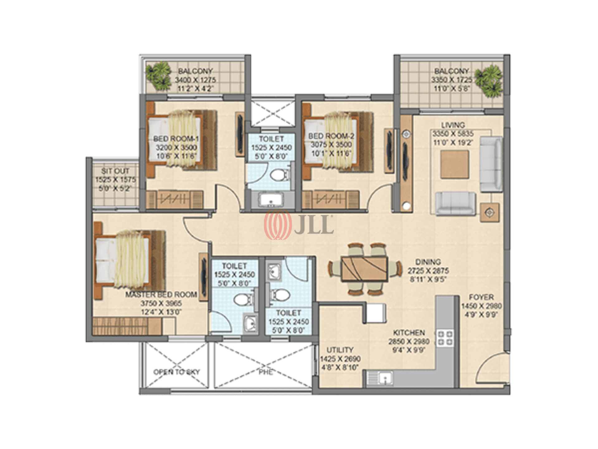 Capstone Flowing Tree No. 8/2, Near Judicial Layout Yelahanka