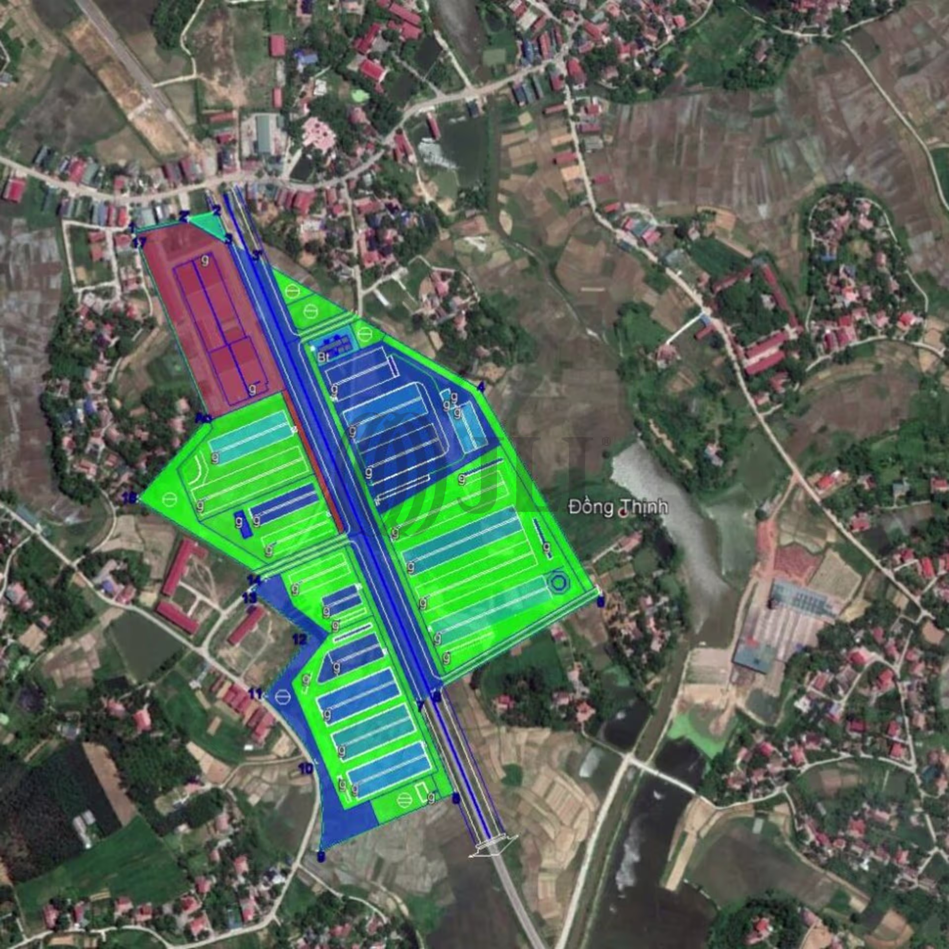 Dong Thinh Industrial Park Cluster, Song Lo District
