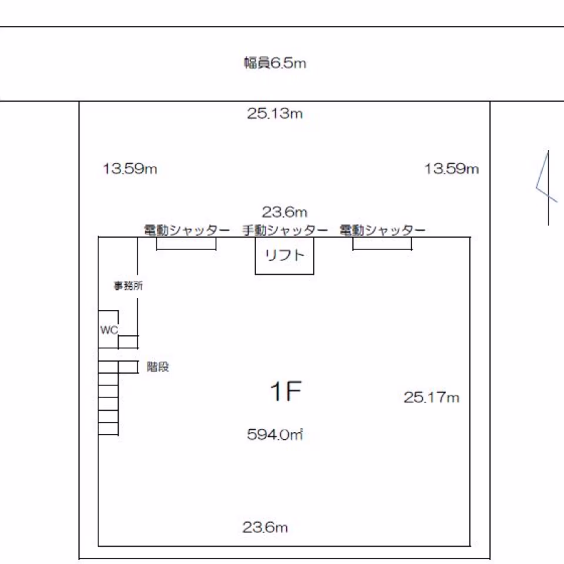 【一棟貸】東大阪市水走5丁目貸倉庫