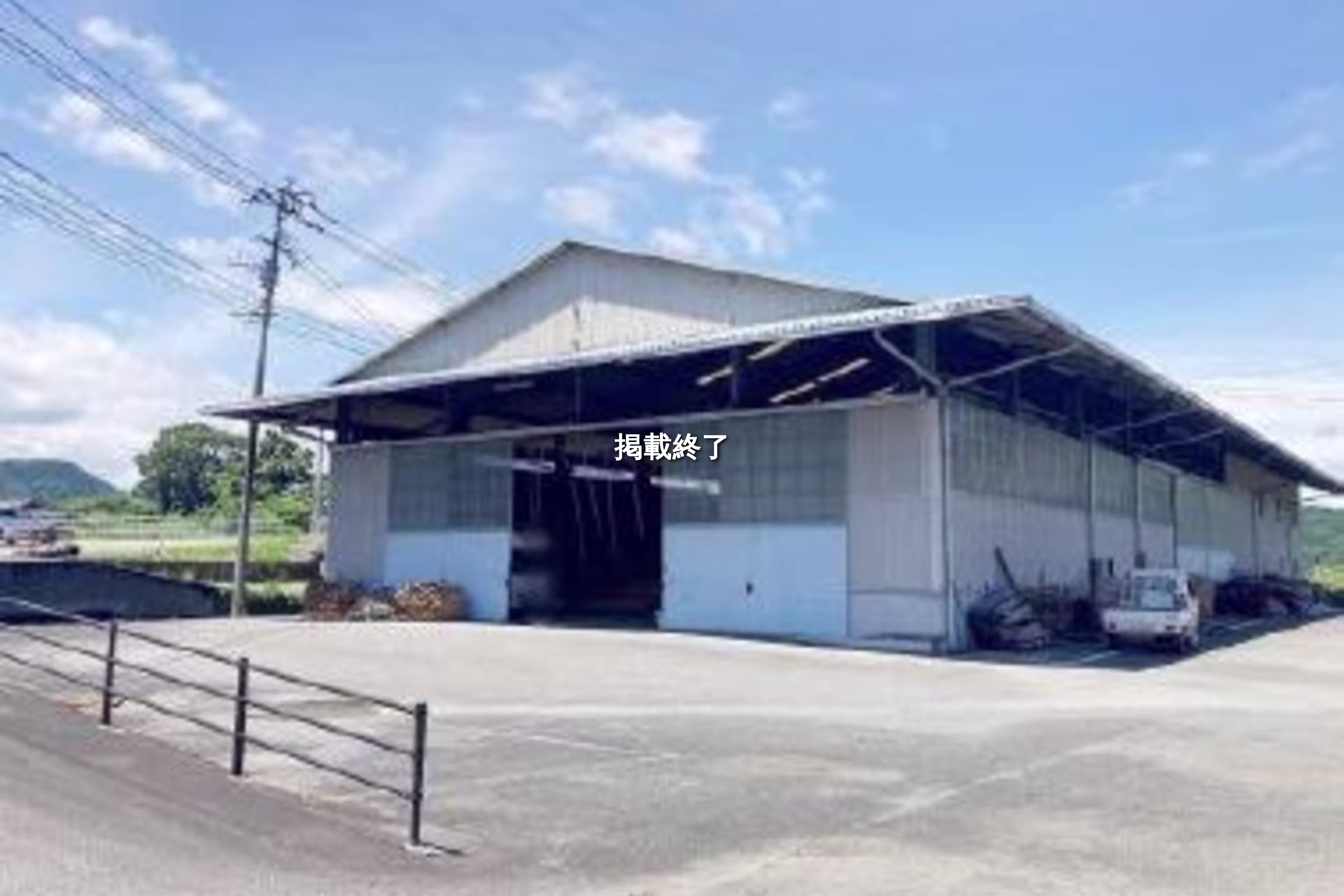 【一棟貸】大分県宇佐市安心院町貸倉庫