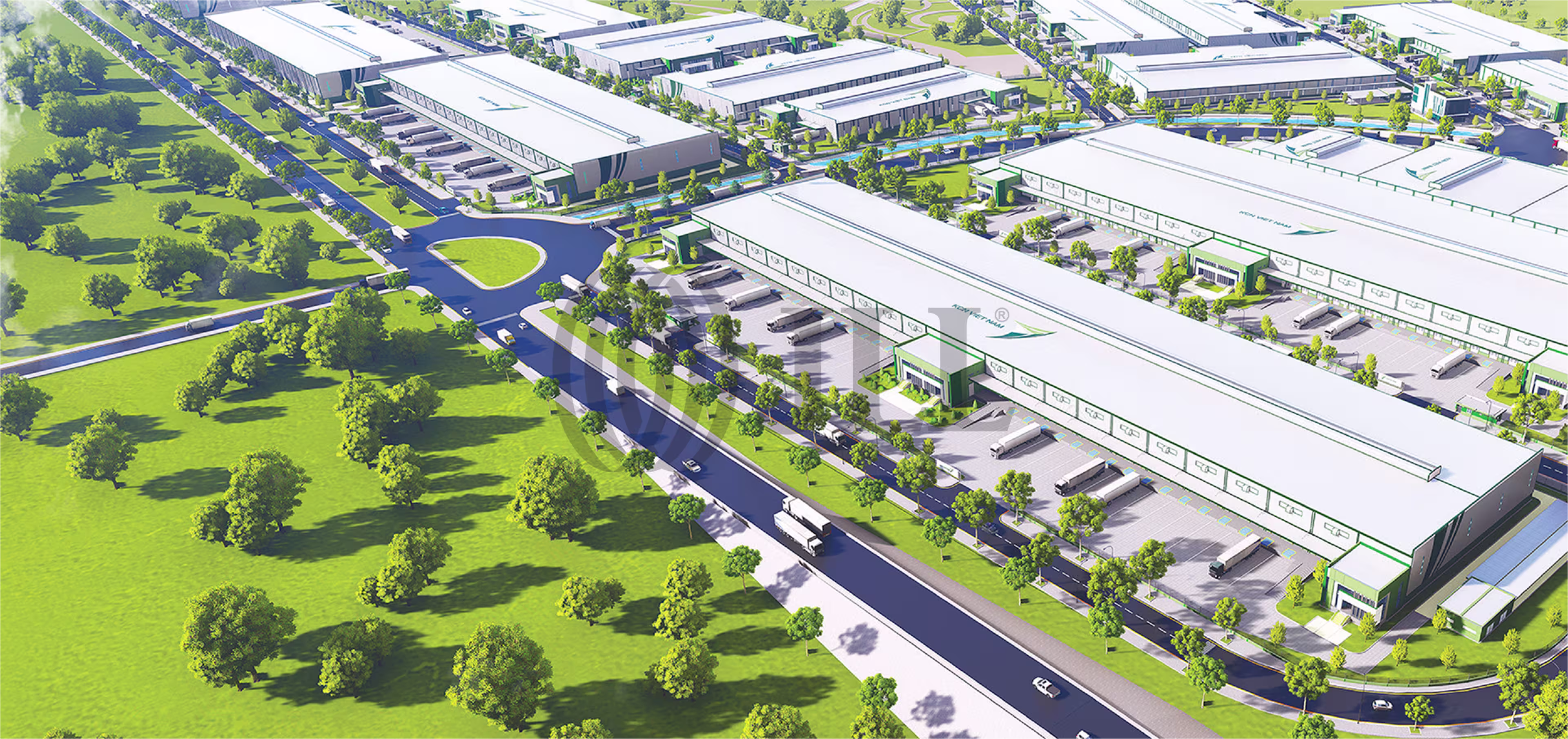 Tan Hung Industrial Park , Lang Giang Commune