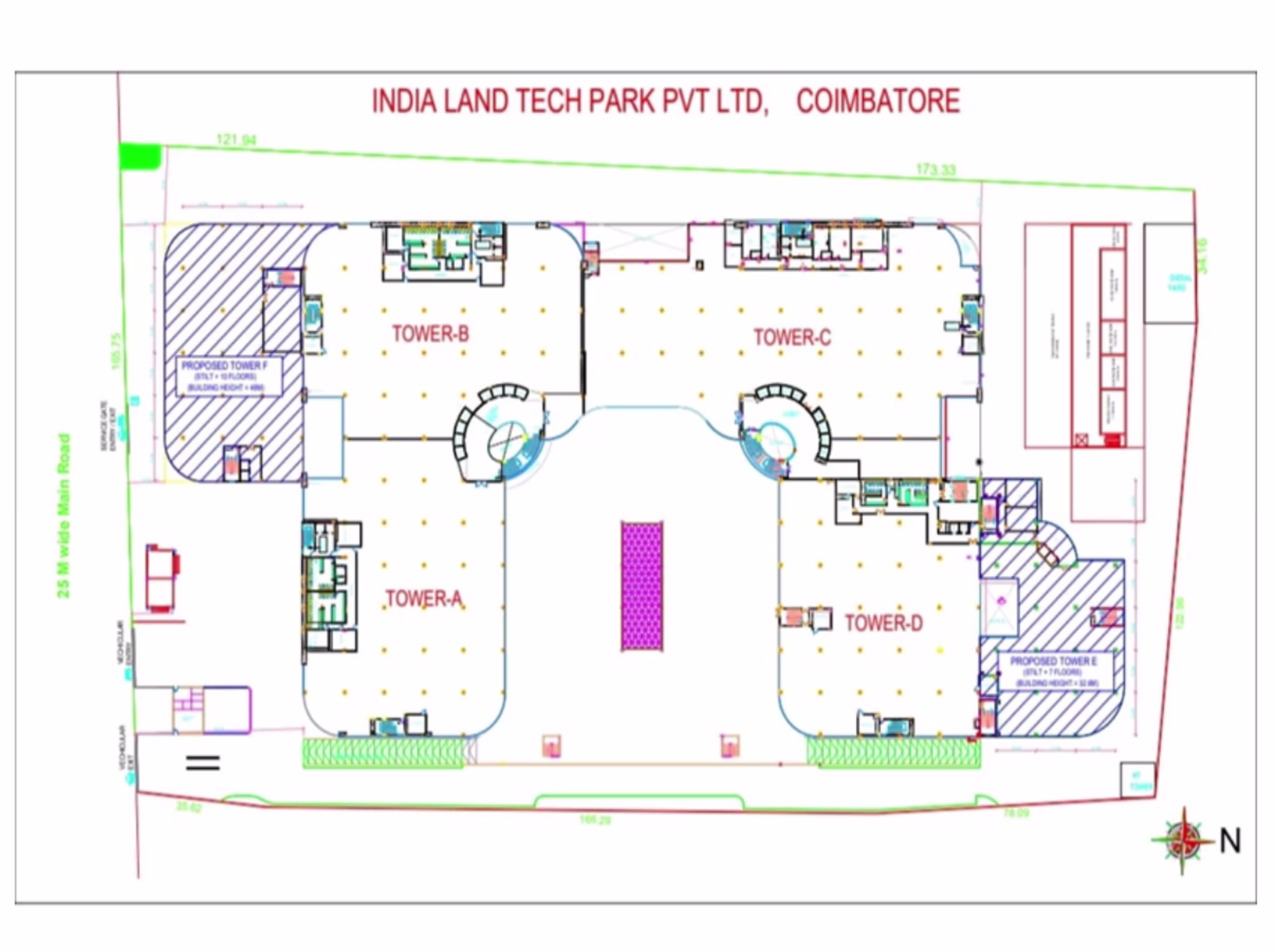 CHIL SEZ Road, CHIL SEZ IT Park, Saravanampatti, Keeranatham