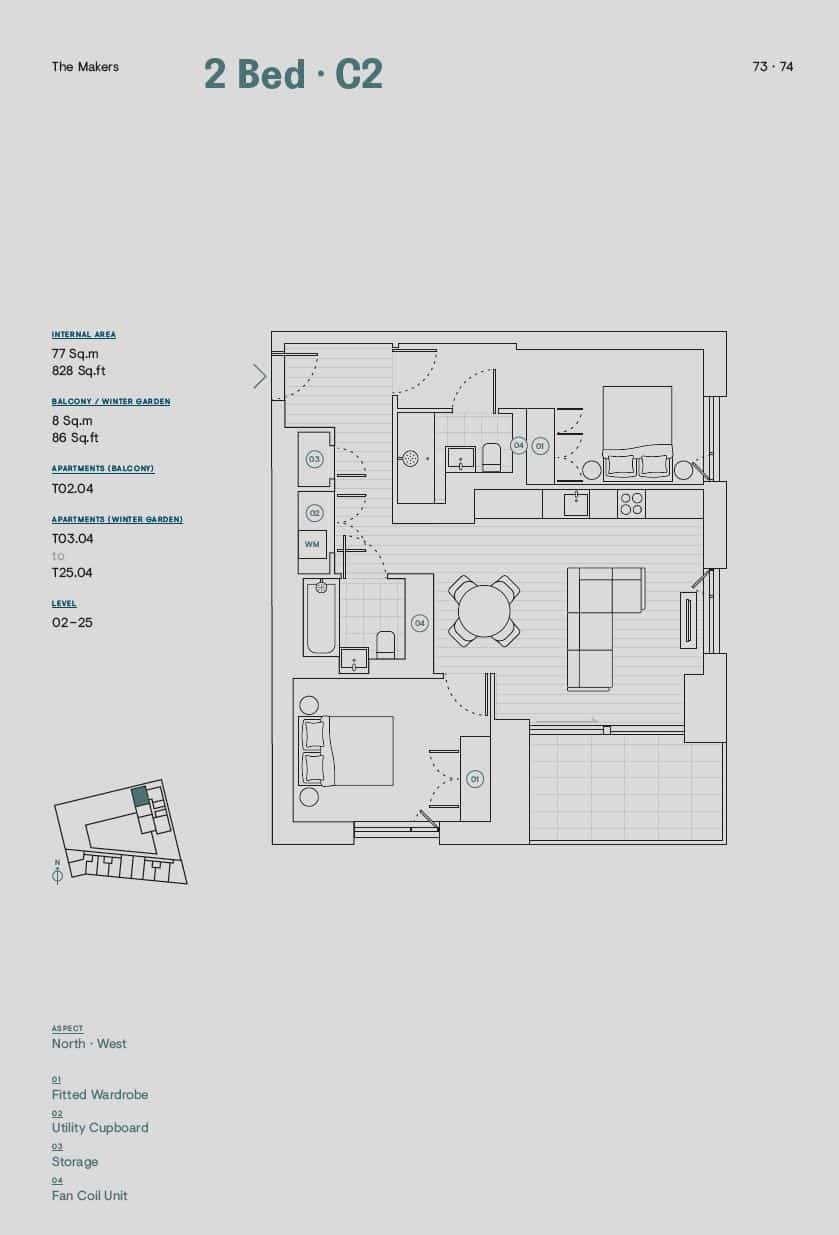 2 Bed C2 City Collection