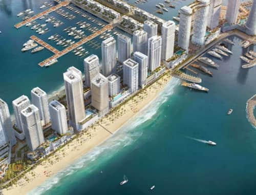 Development Dubai, NA - Emaar Beachfront - 832