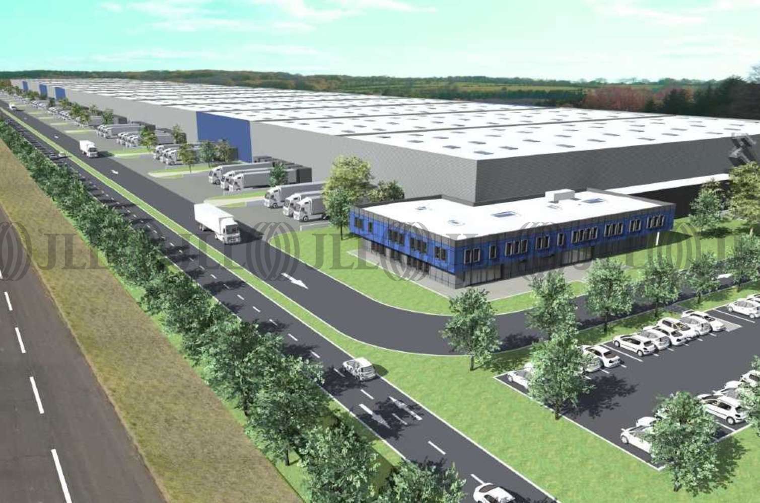 Plateformes logistiques Avrigny, 60190 -  D75