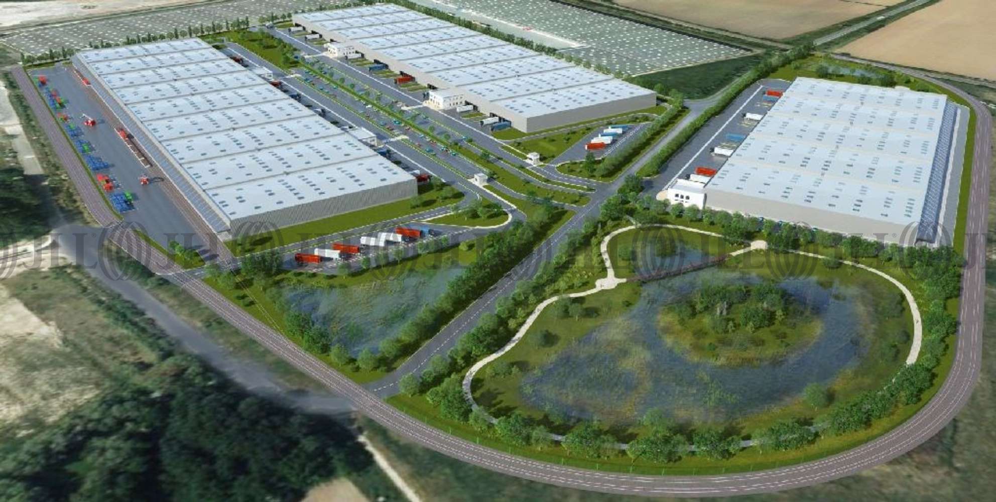 Plateformes logistiques Bruyeres sur oise, 95820 - PROJET