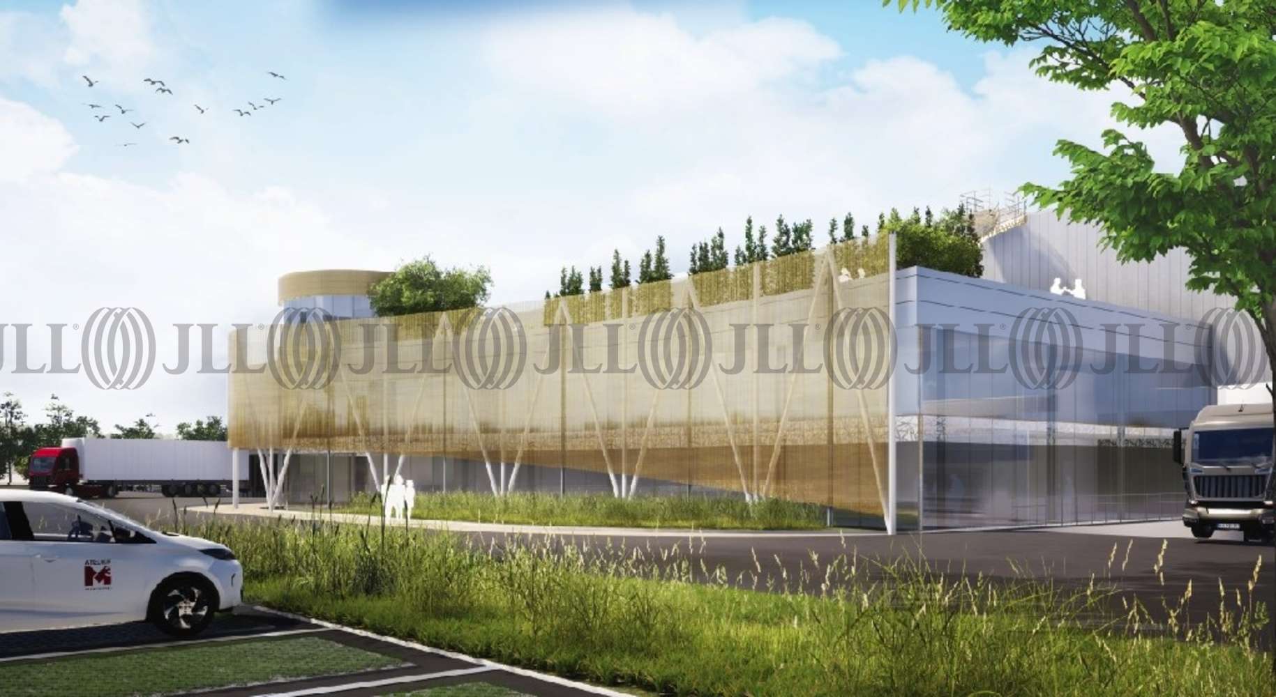 Plateformes logistiques Mer, 41500 - PROJET CATELLA