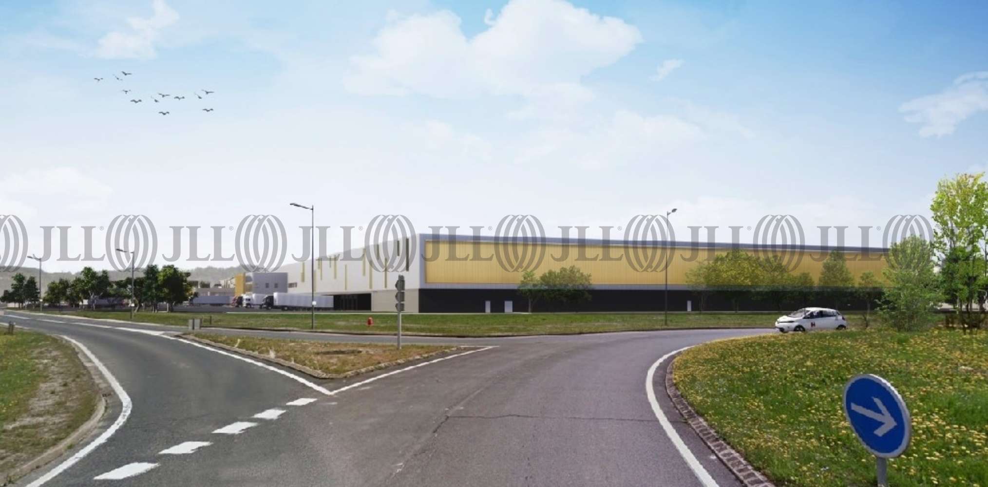 Plateformes logistiques Mer, 41500 - PROJET CATELLA