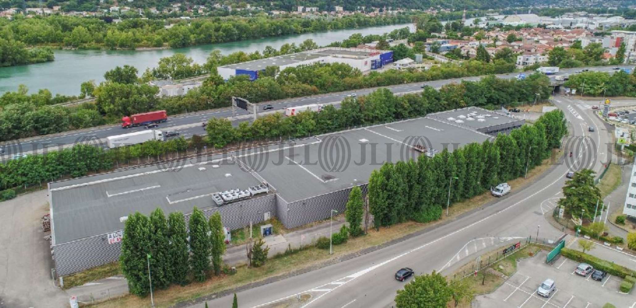 Plateformes logistiques Chasse sur rhone, 38670 - CHASSE SUR RHONE - FAÇADE A7