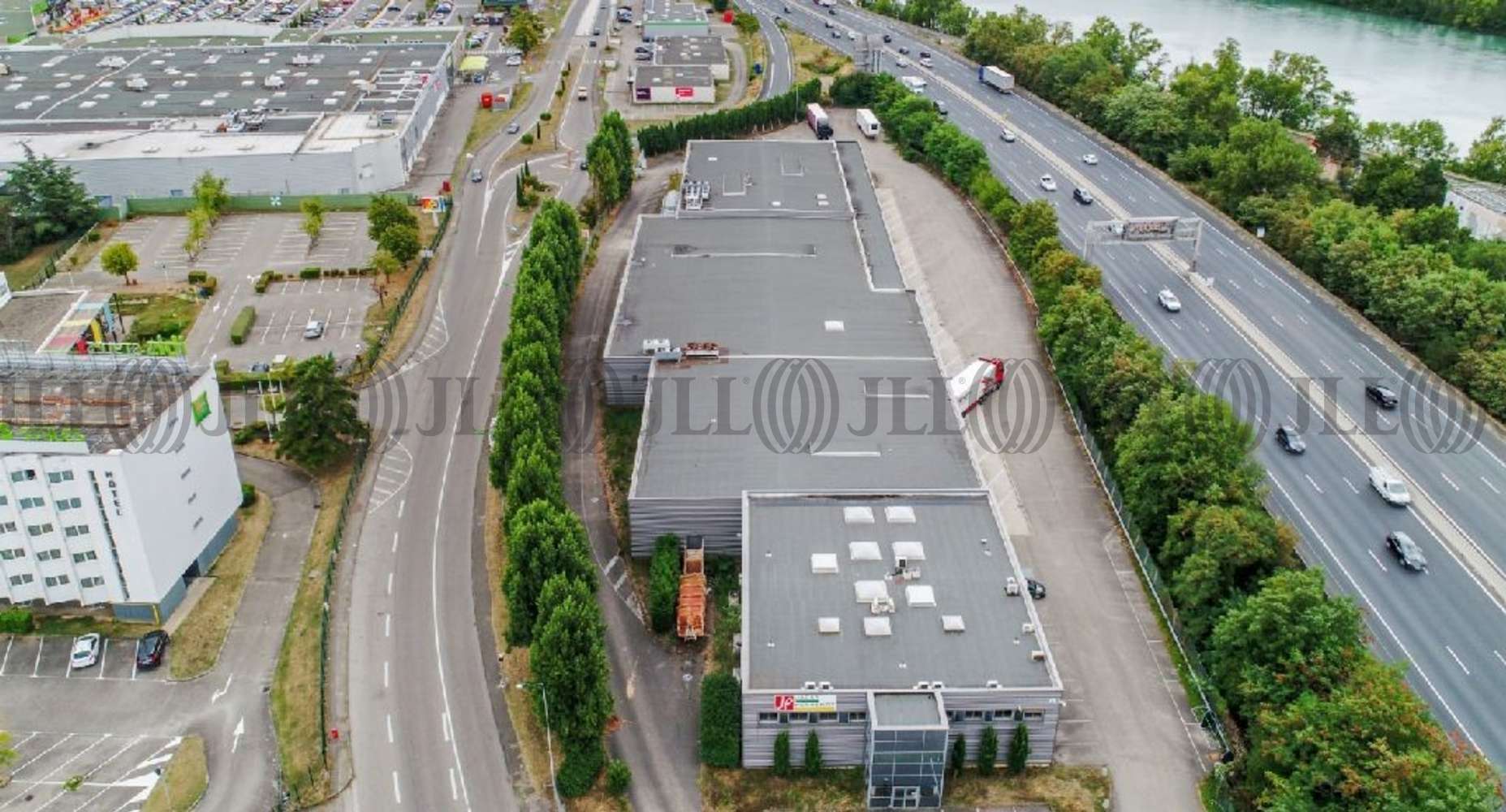 Plateformes logistiques Chasse sur rhone, 38670 - CHASSE SUR RHONE - FAÇADE A7