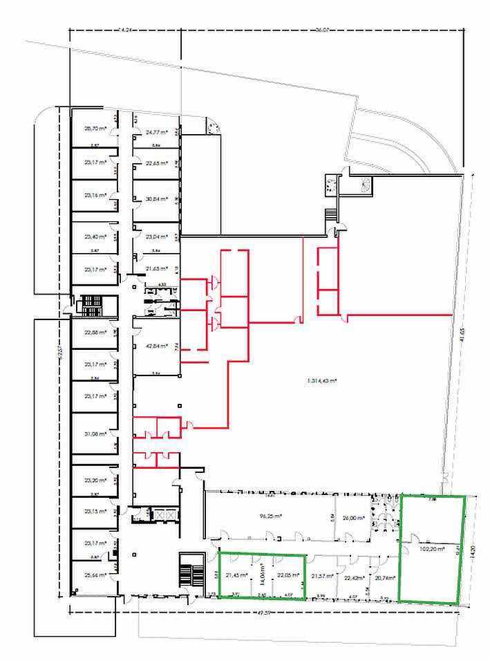 Buro Zur Miete Frankfurt Am Main Hausen F2356 Jll