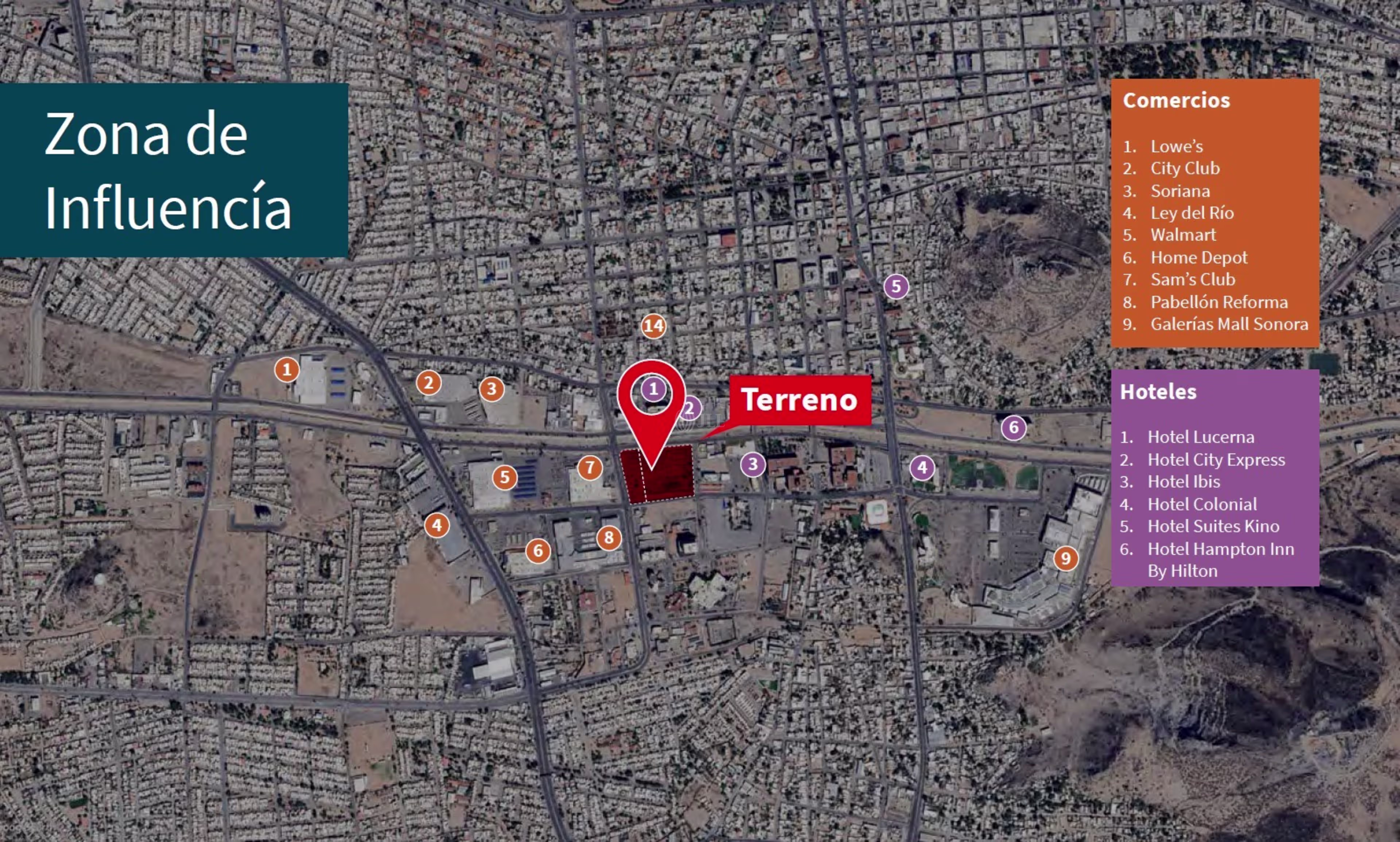 Blvr. P.º Río Sonora Nte. S/N, Proyecto Rio Sonora Hermosillo XXI, 83289 Hermosillo, Son.