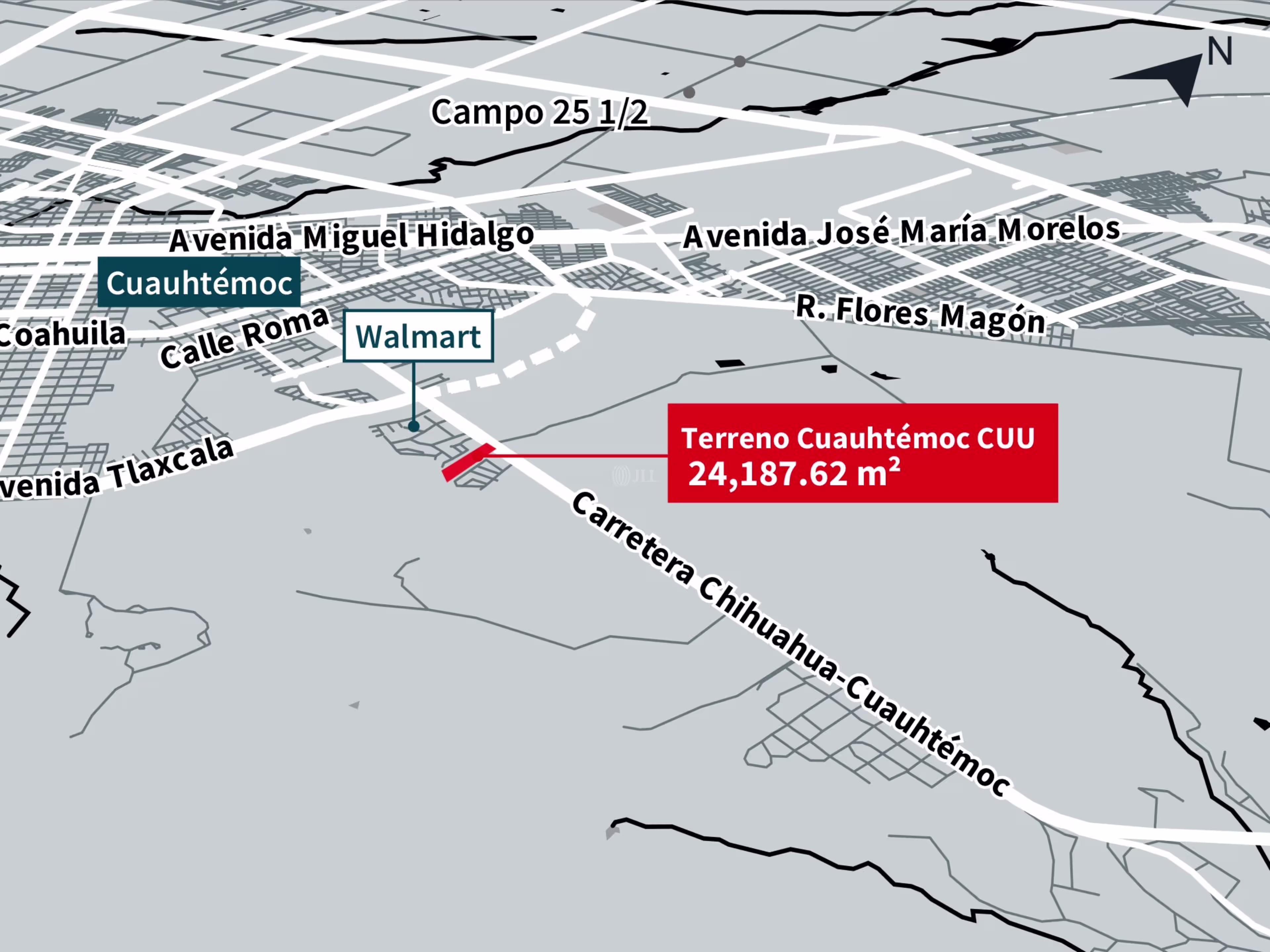 AV. 16 DE SEPTIEMBRE, FRACCIONAMIENTO LAS HUERTAS, CUAUHTEMOC, C.P. 31555, CHIHUAHUA.