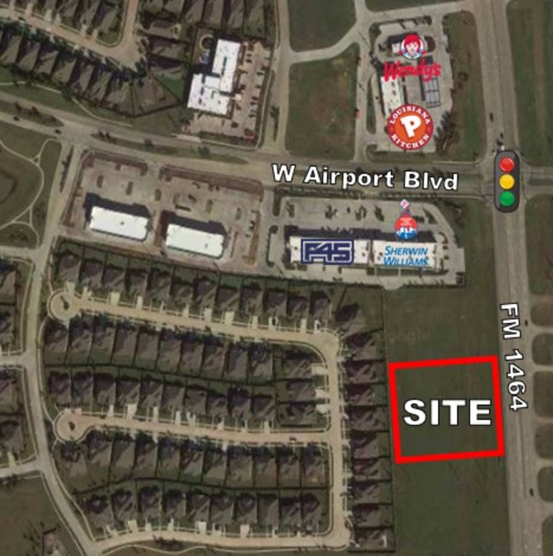 SWC FM 1464 And W Airport Blvd