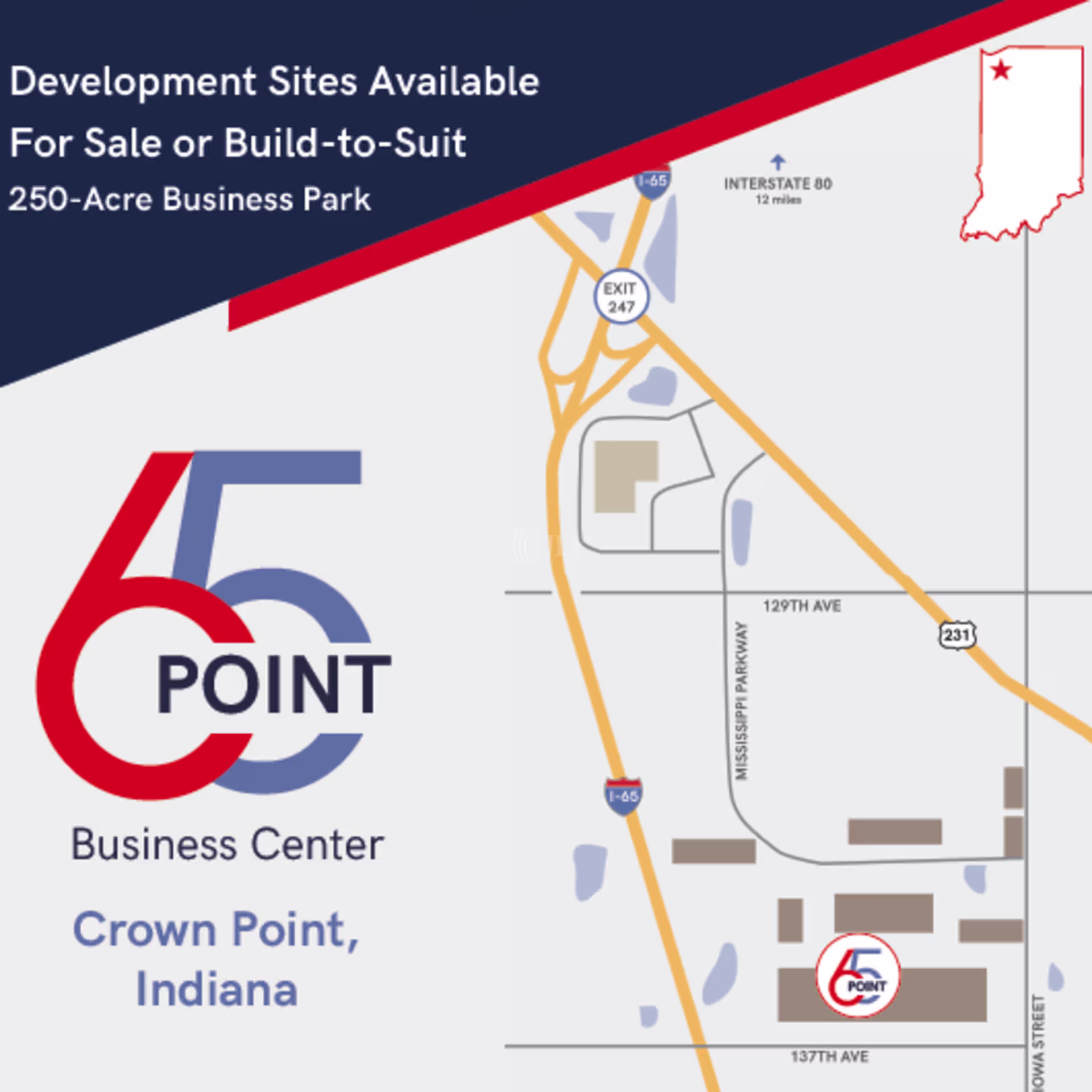SE corner of I-65 & US-231