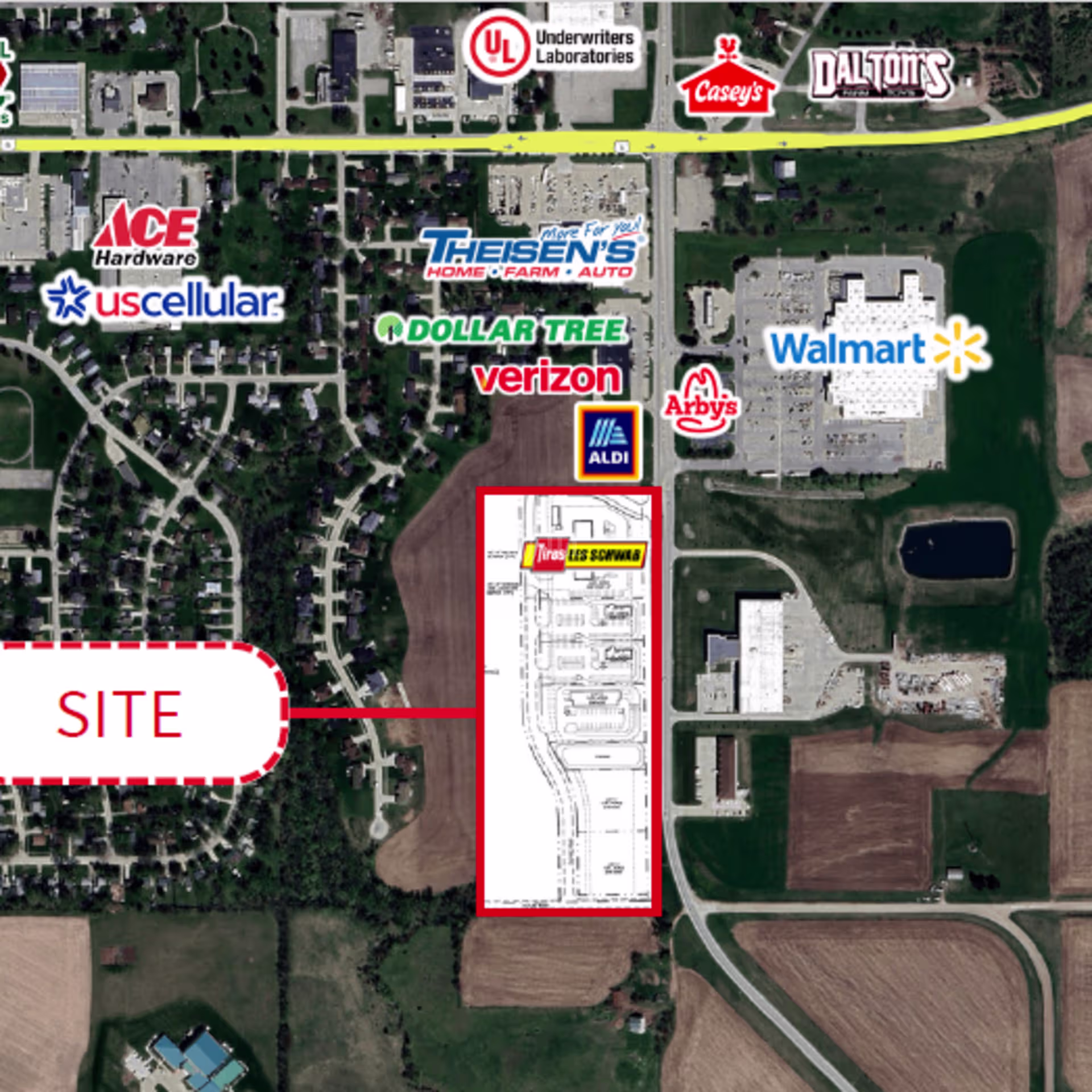 Iowa Speedway Drive & SW 9th St