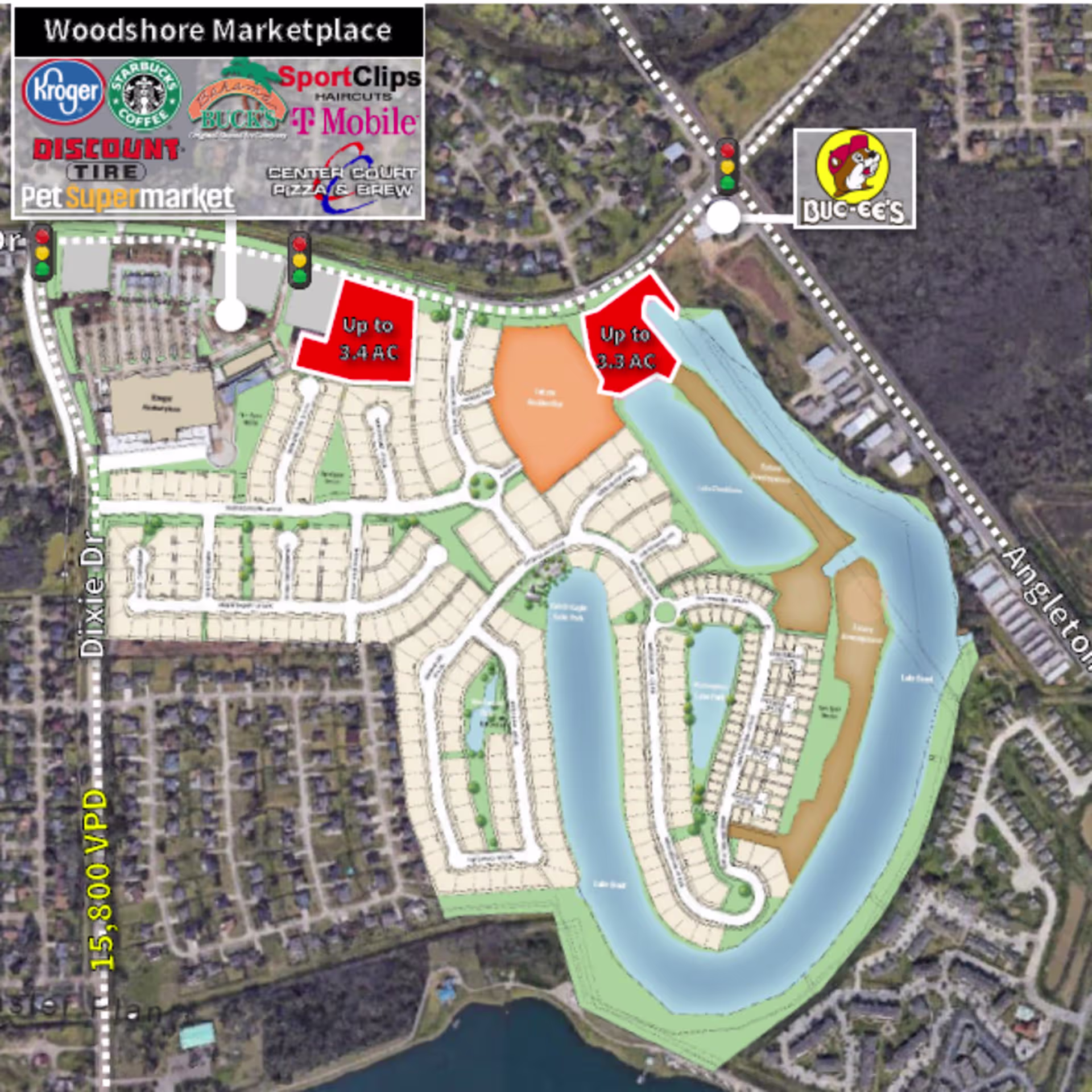Oyster Creek Dr And Dixie Dr