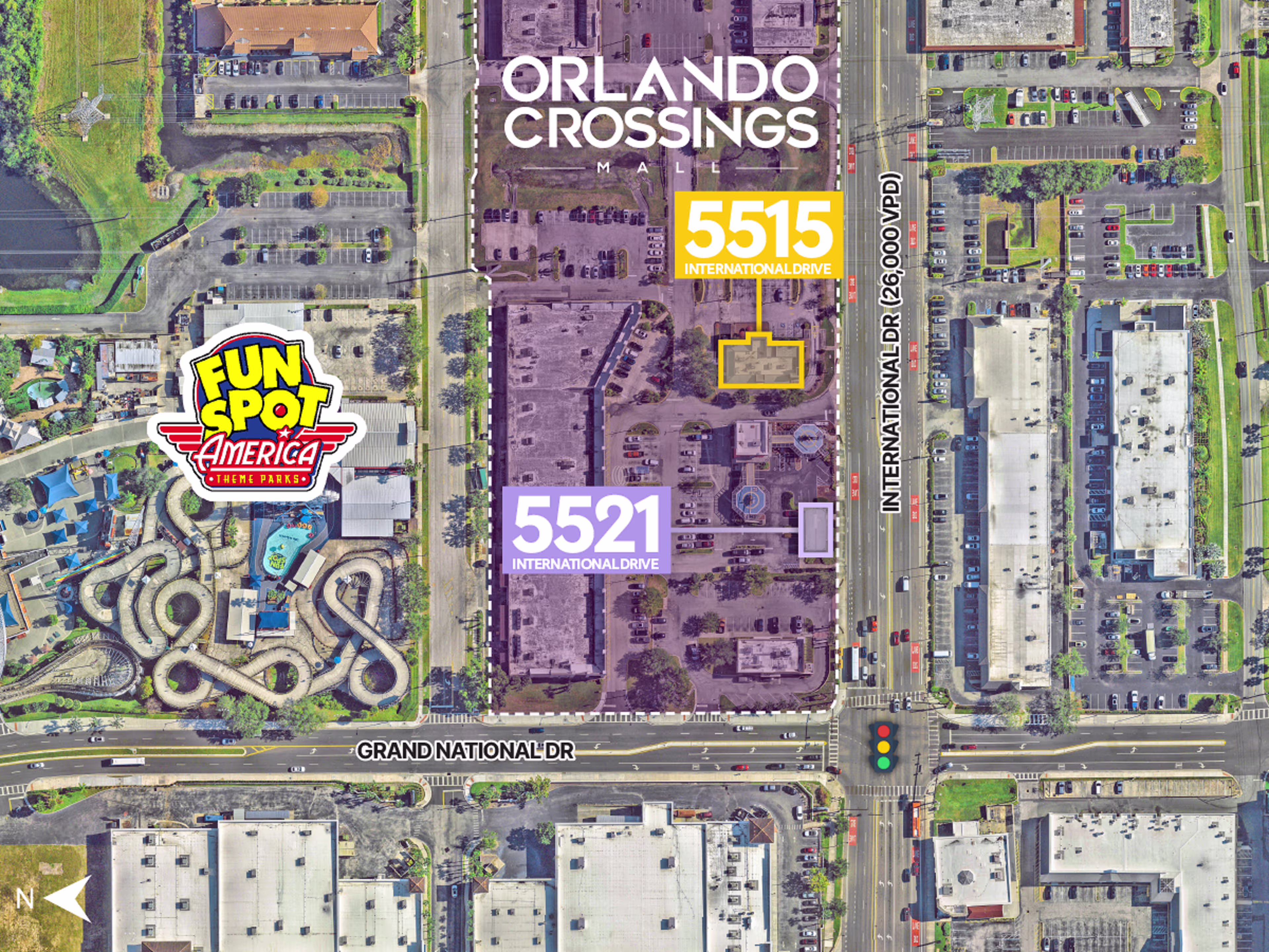 Orlando Crossings Mall Outparcels