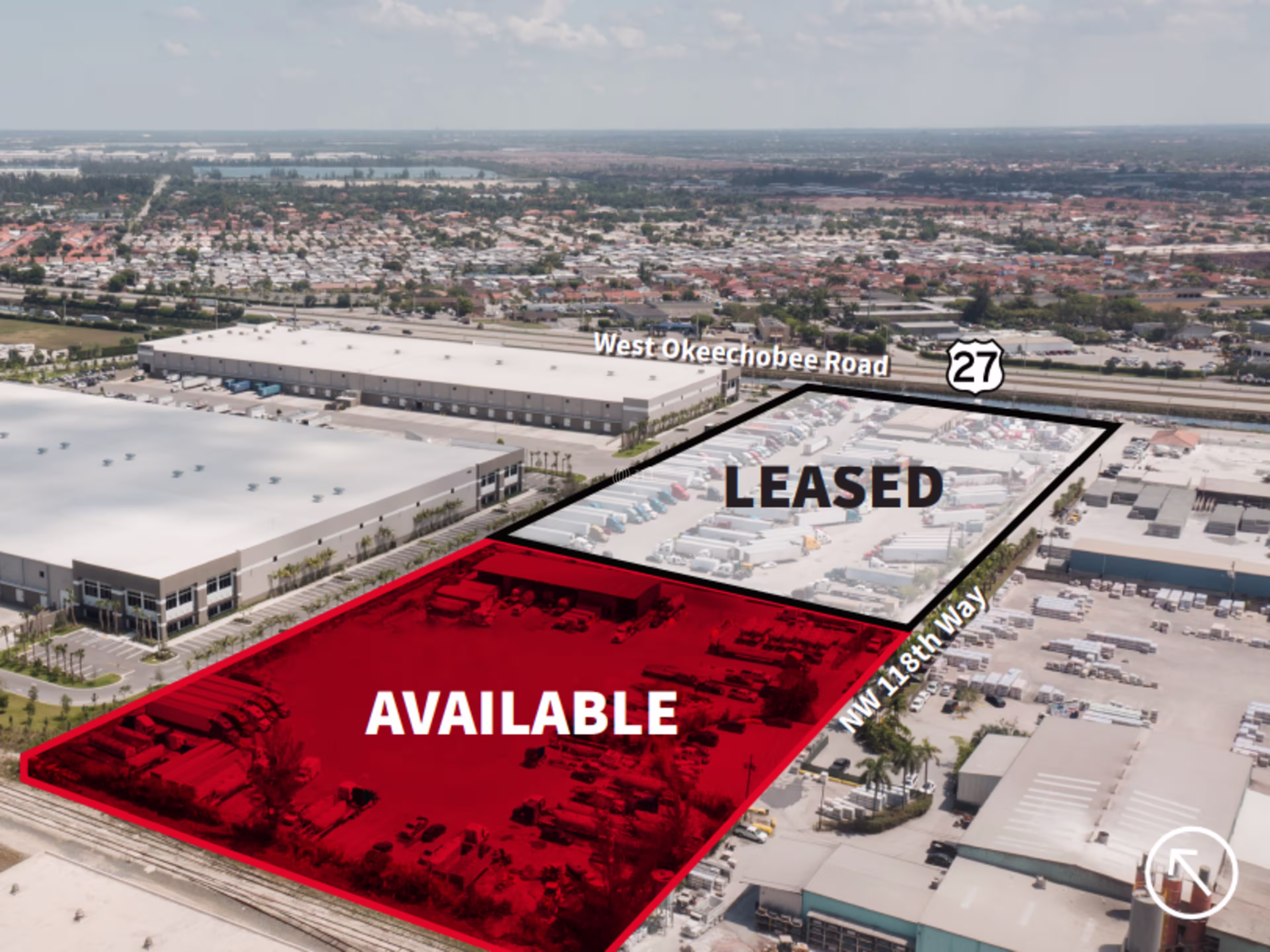 4 acres of approved IOS