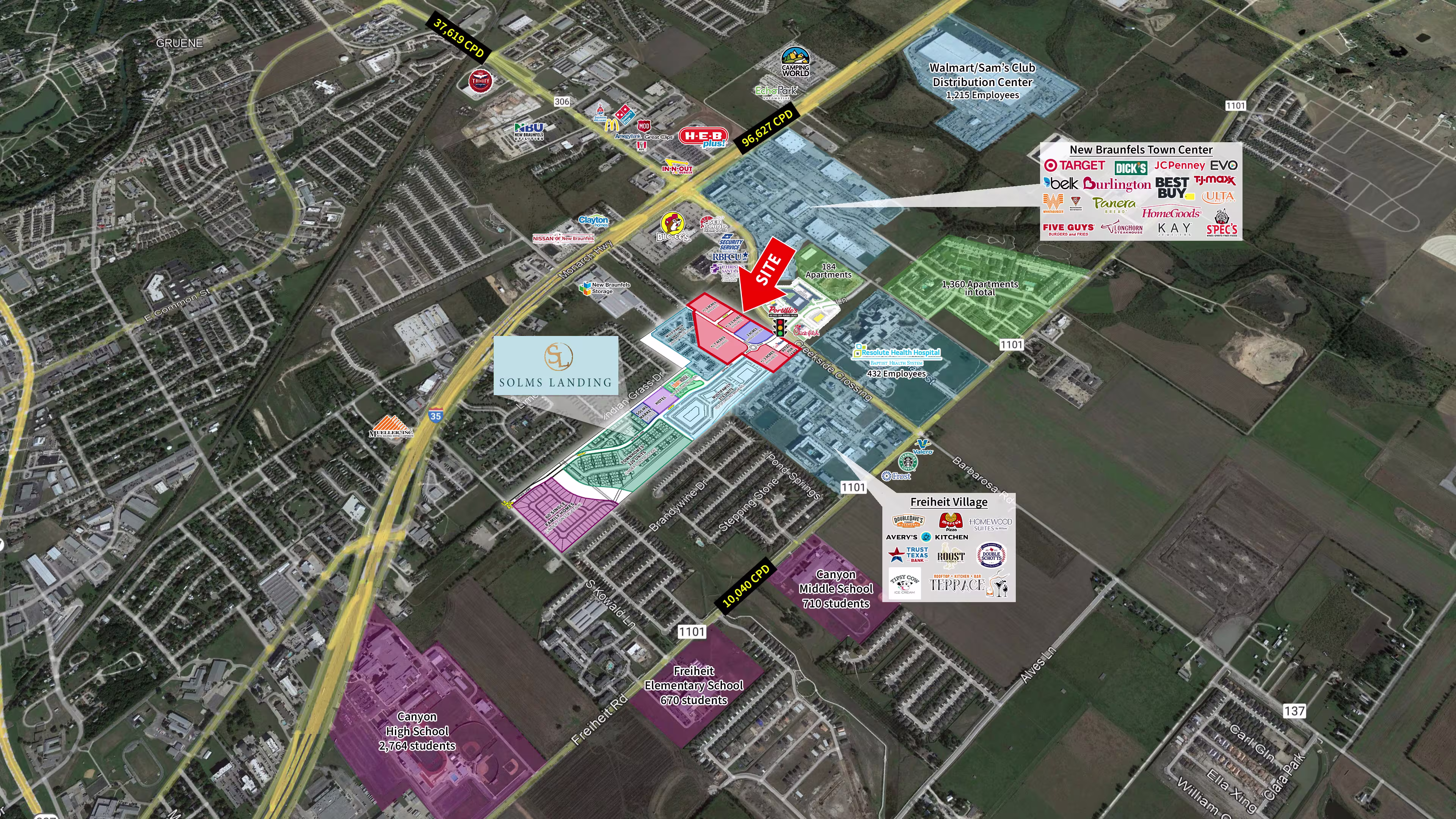 Creekside Crossing & Sophie Ln
