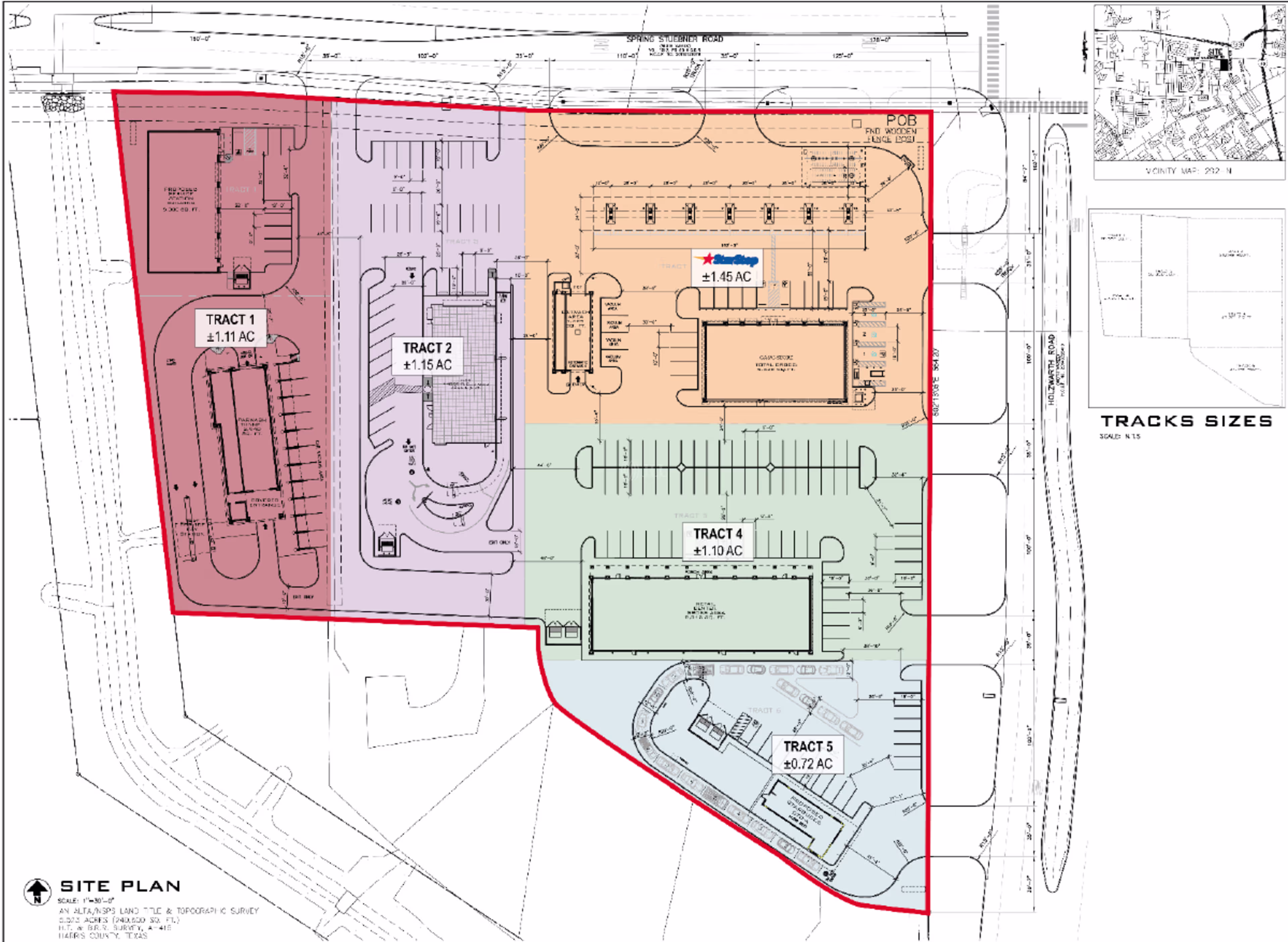 SWQ of Spring Stuebner Rd & Holzwarth Rd