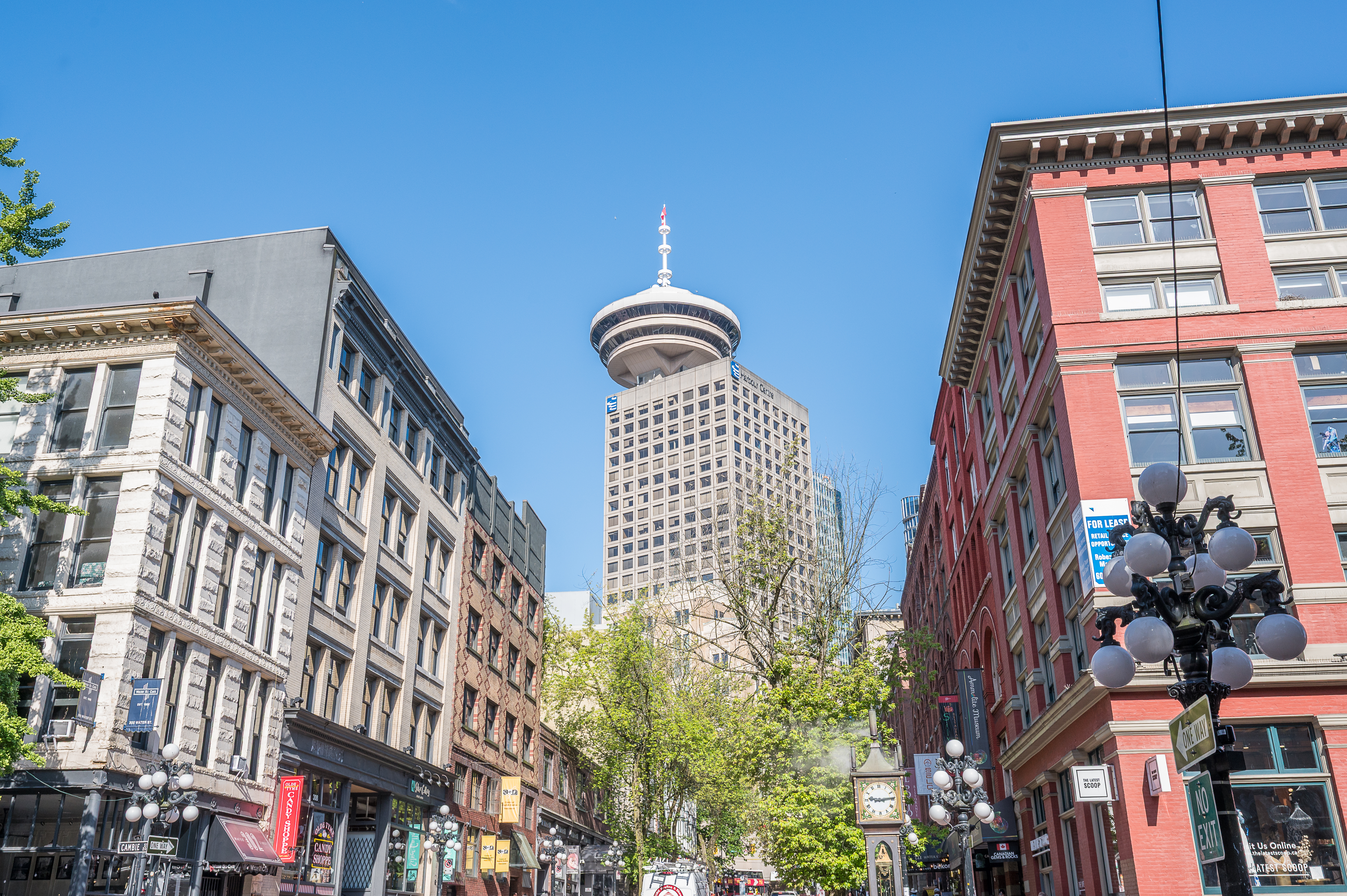 Harbor Center Lookout Tower in Vancouver, Canada - Encircle Photos, image size:5000x3327